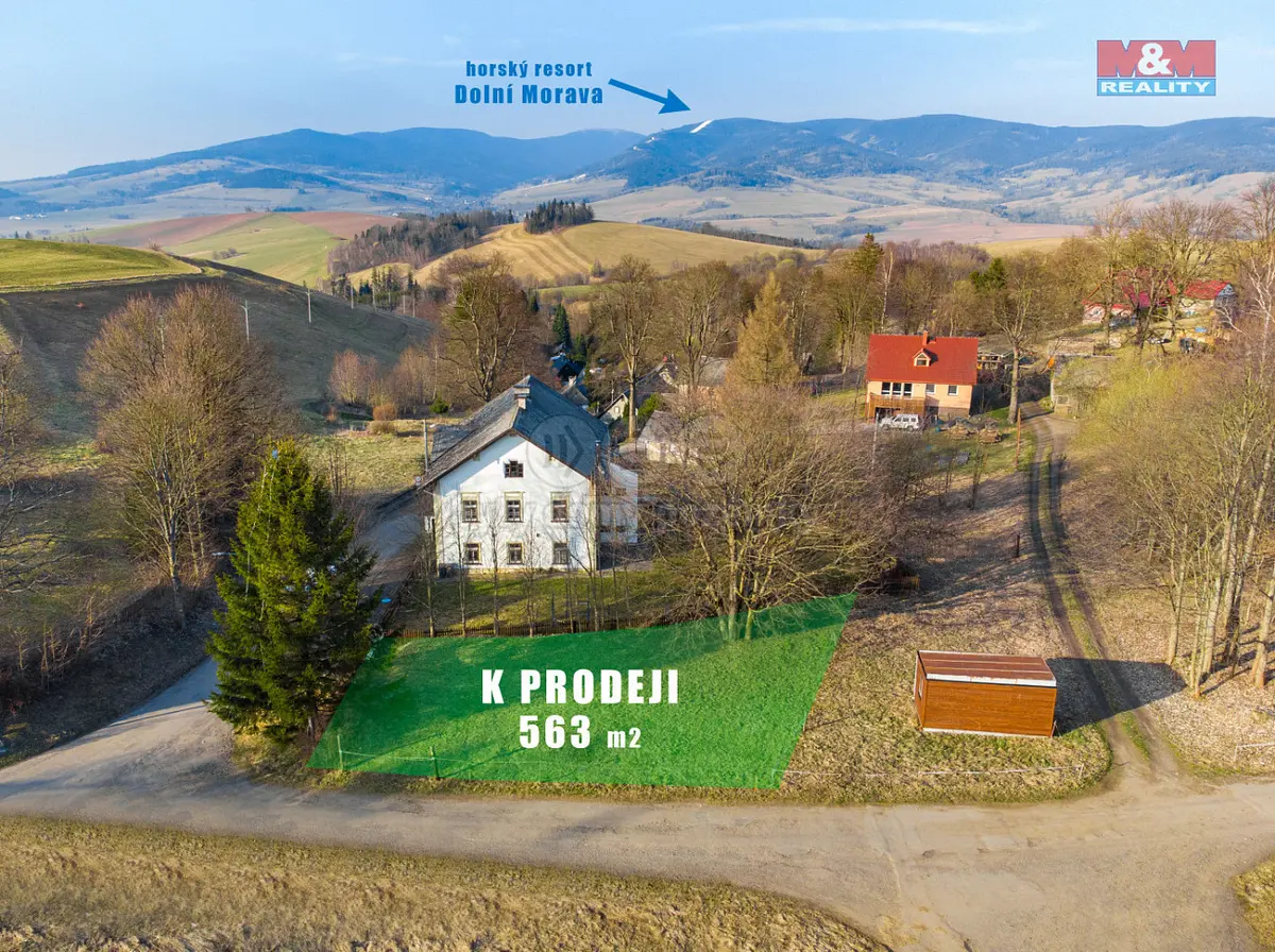 Prodej pozemku 563 m², Dolní Hedeč · Králíky