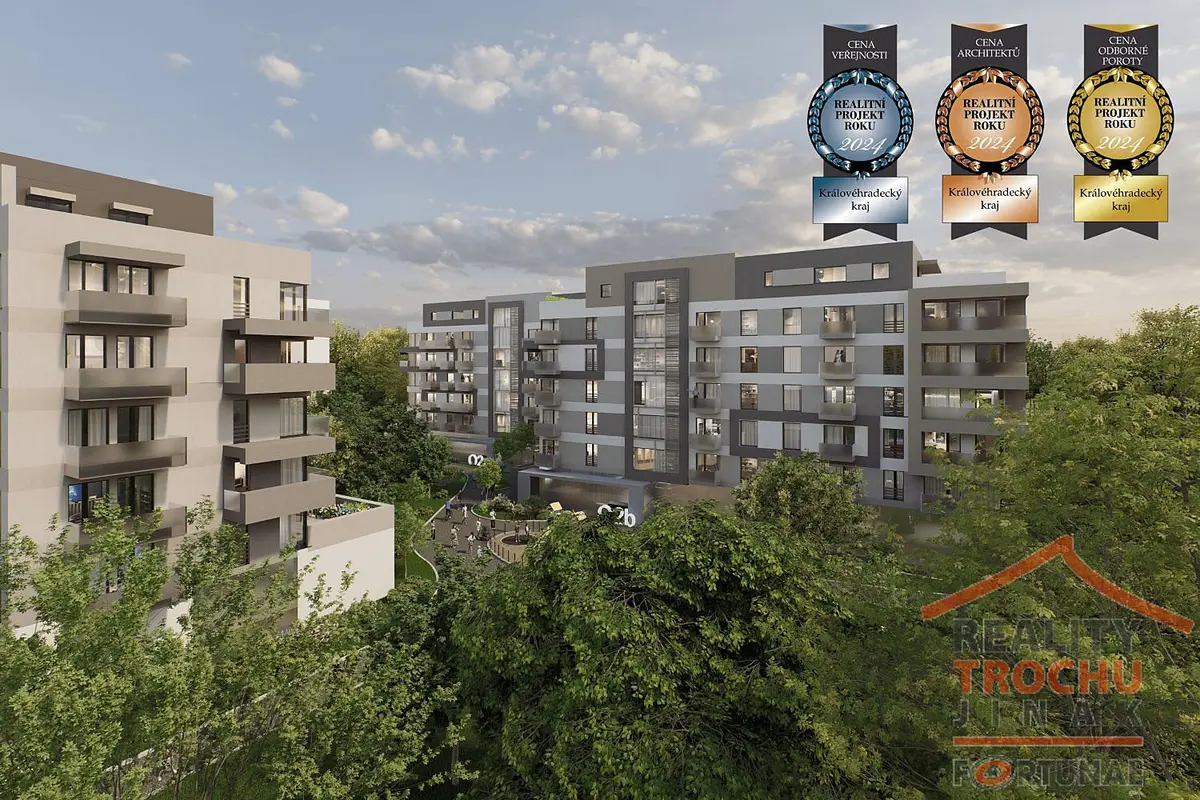 Prodej bytu 4+kk 113 m², Pod Zámečkem · Moravské Předměstí - sever · Hradec Králové