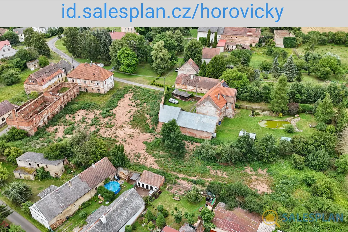 Prodej pozemku 555 m², Hořovičky · okres Rakovník