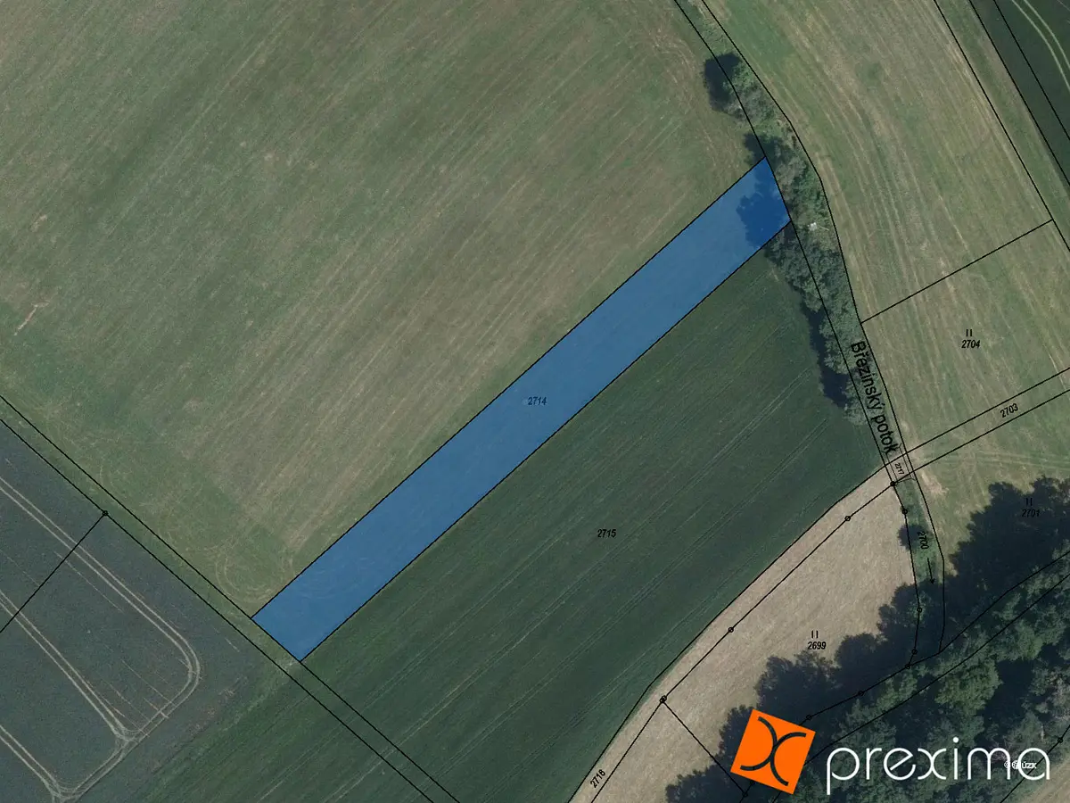 Prodej pozemku 439 m², Budkov · okres Třebíč