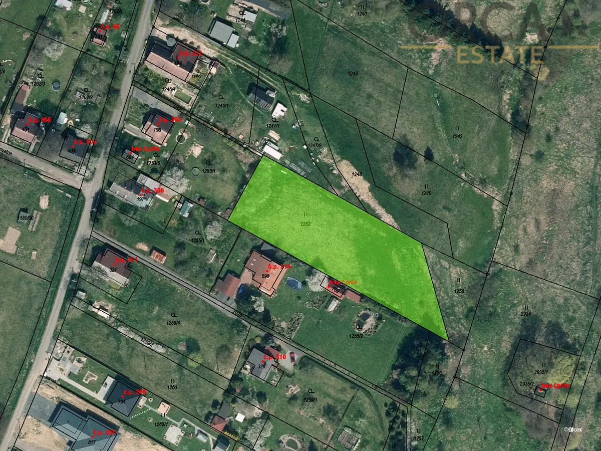 Prodej pozemku 2867 m², Rumburk · okres Děčín