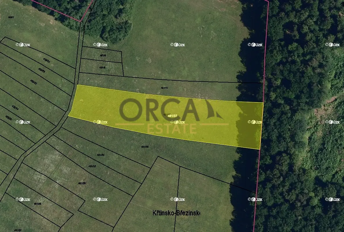 Prodej pozemku 5202 m², Kanice · okres Brno-venkov