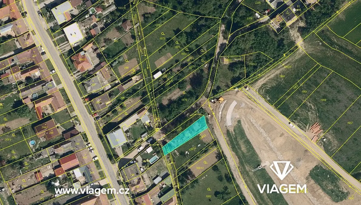 Prodej pozemku 292 m², Kostelec