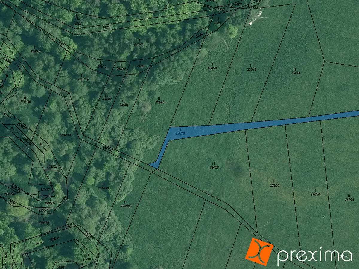 Prodej pozemku 437 m², Komařice · okres České Budějovice