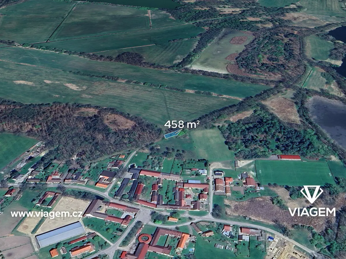 Prodej pozemku 458 m², Dívčice