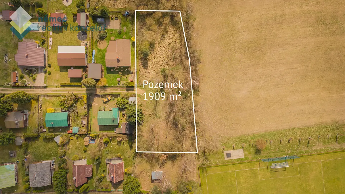 Prodej pozemku 909 m², Ledce · okres Mladá Boleslav