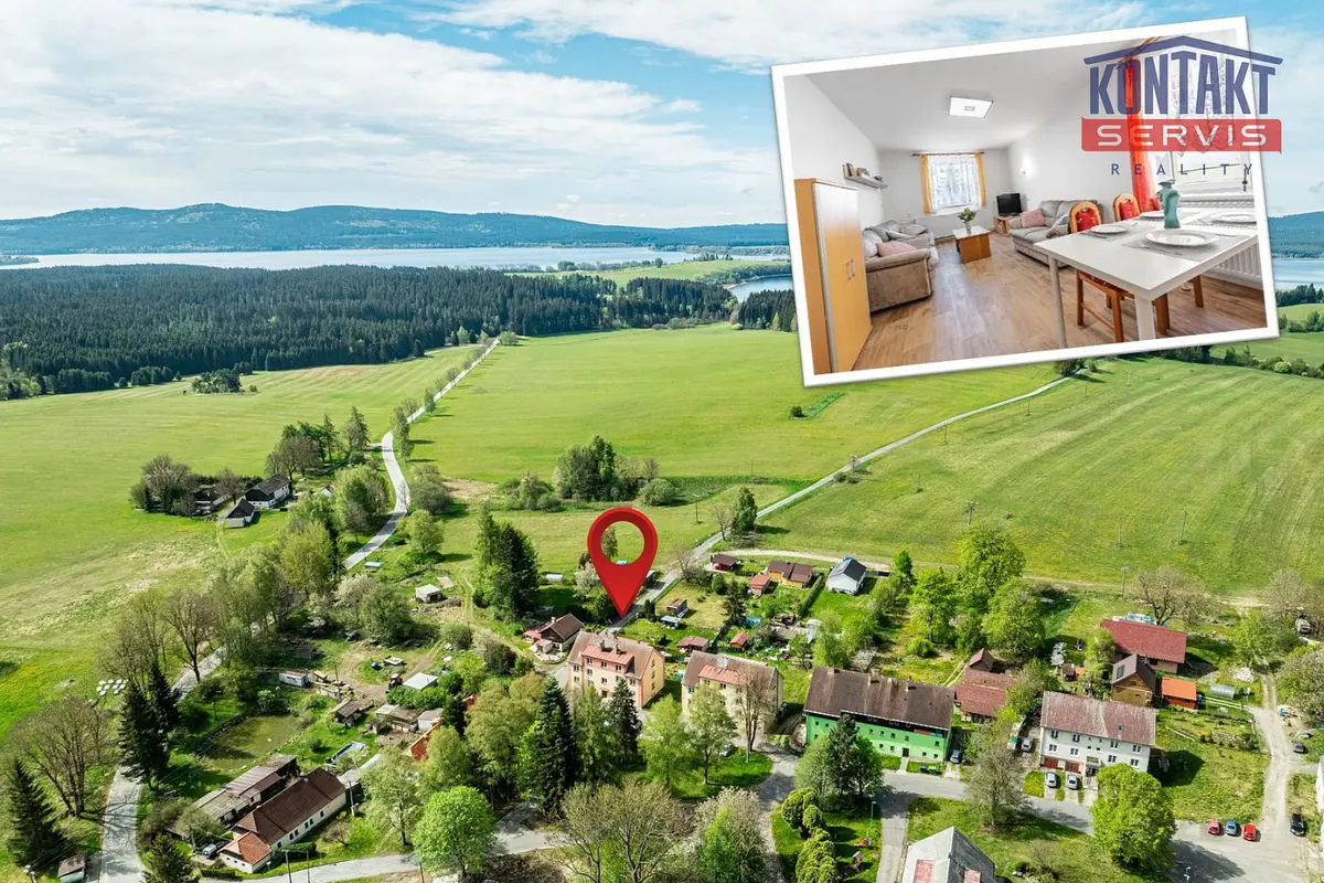Prodej bytu 3+1 76 m², Černá v Pošumaví