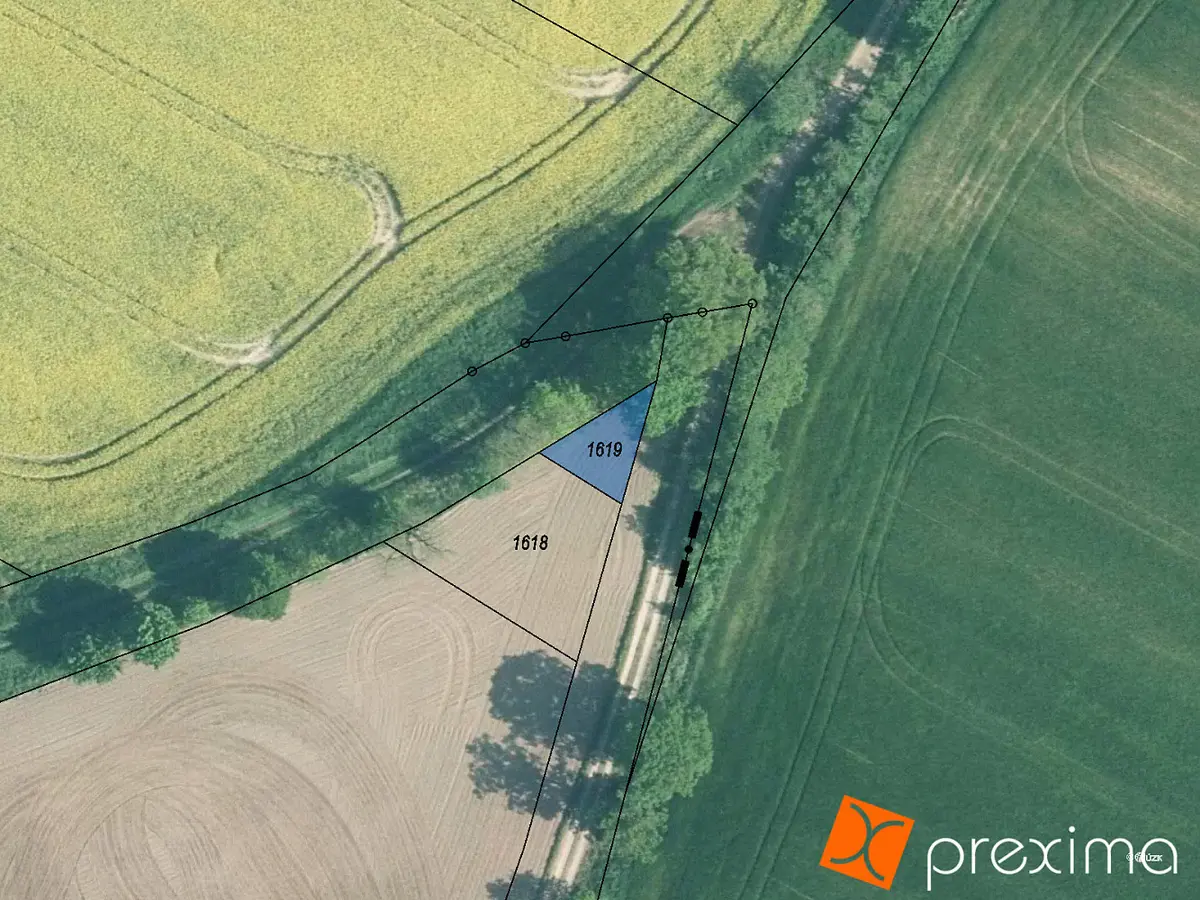 Prodej pozemku 21 m², Drahonice · okres Strakonice