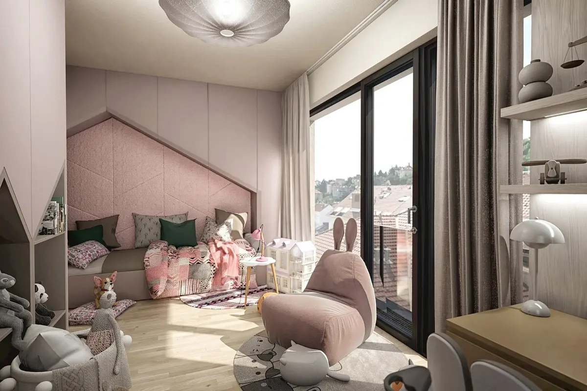 Prodej bytu 3+kk 95 m², Na Laurové · Smíchov