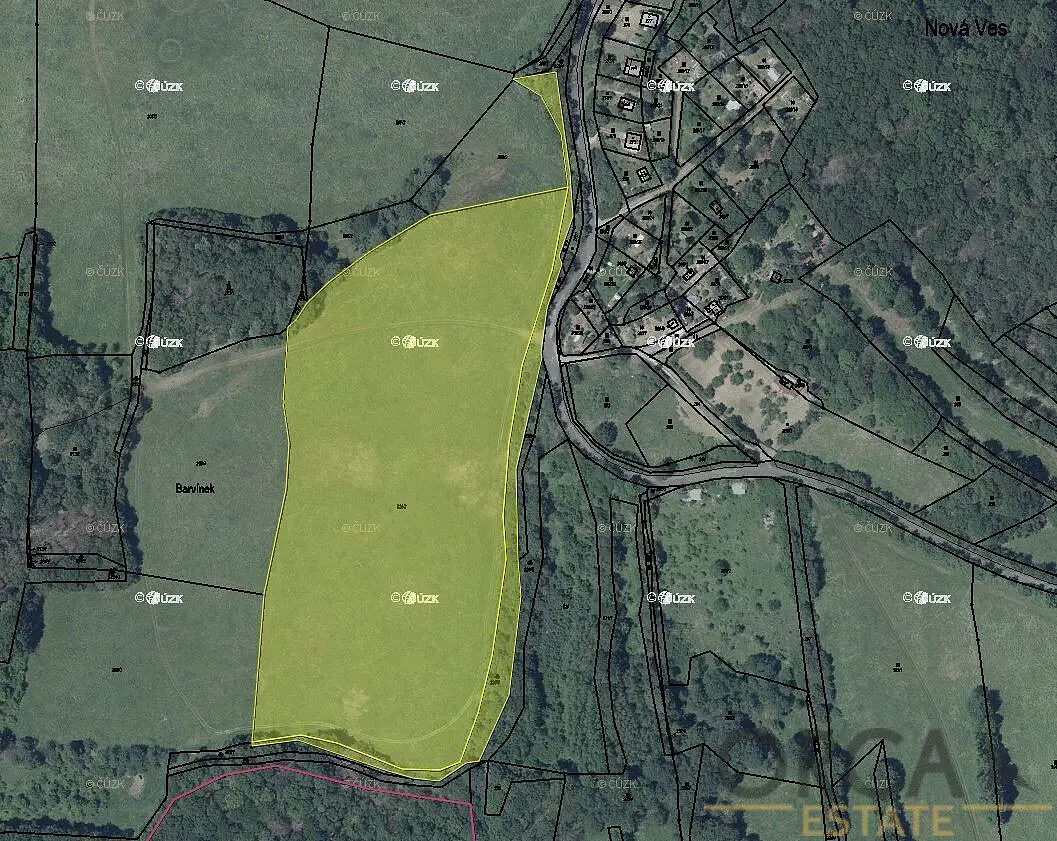 Prodej pozemku 9985 m², Ústí nad Labem