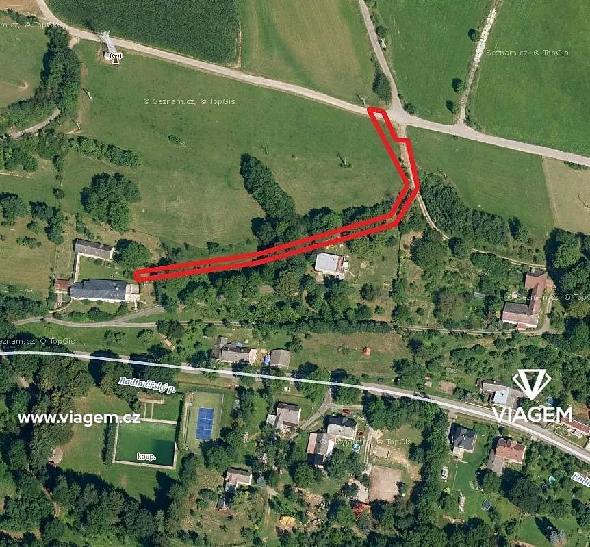 Prodej pozemku 360 m², Radiměř · okres Svitavy