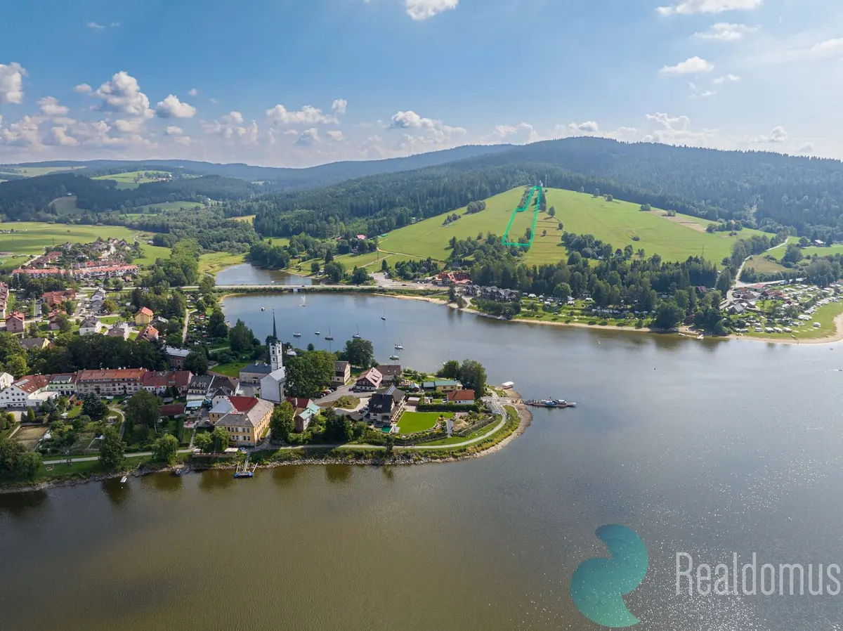 Prodej pozemku 831 m², Frymburk · okres Český Krumlov