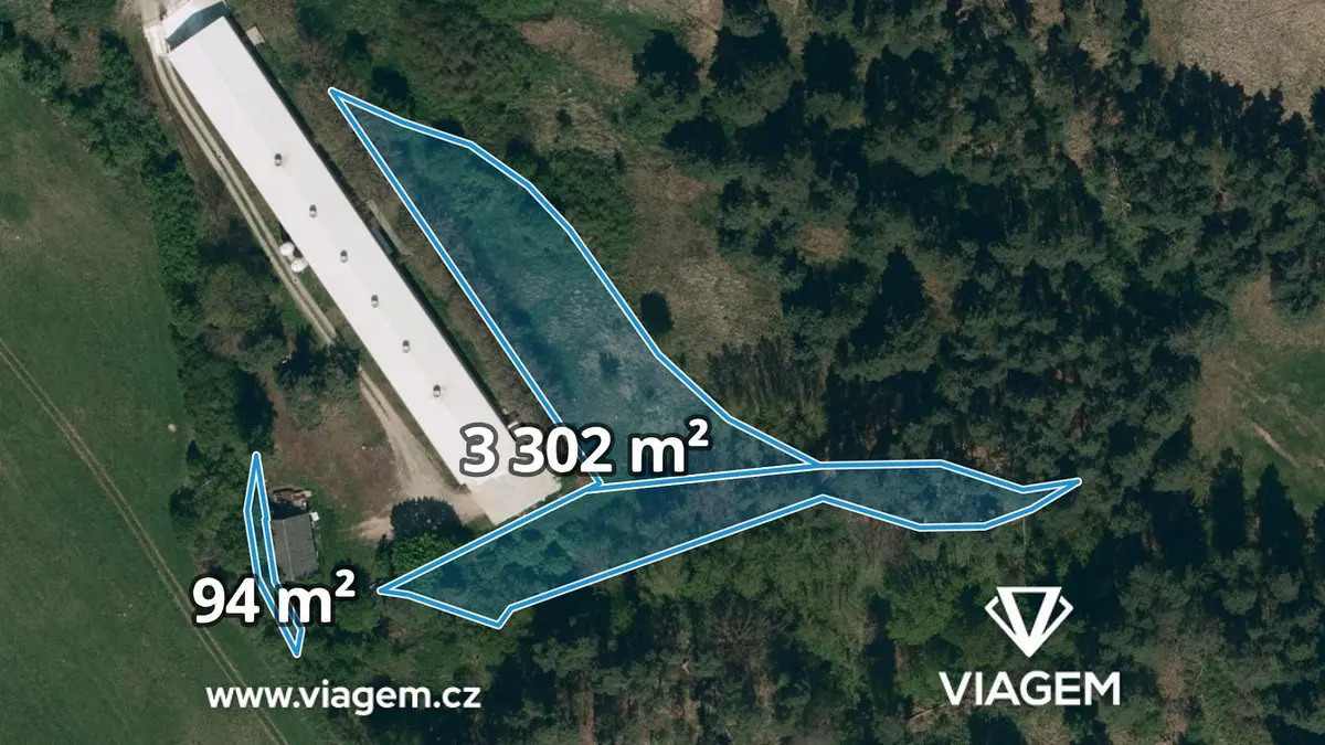 Prodej pozemku 1132 m², Vaneč · Pyšel