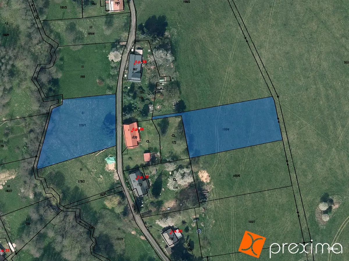 Prodej pozemku 380 m², Chřibská · okres Děčín