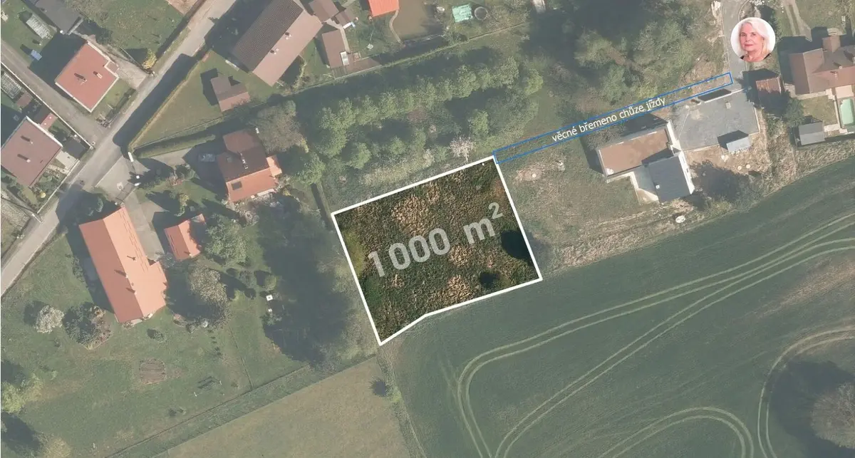 Prodej pozemku 1000 m², Hegerova · Paskov