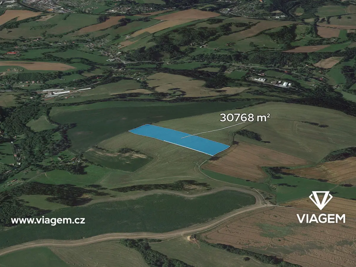 Prodej pozemku 15384 m², Stružinec · okres Semily
