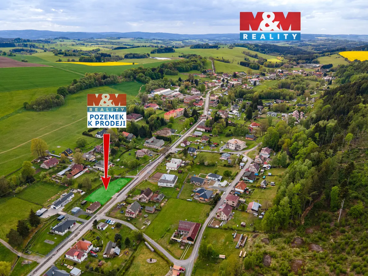 Prodej pozemku 275 m², Jedlová · okres Svitavy