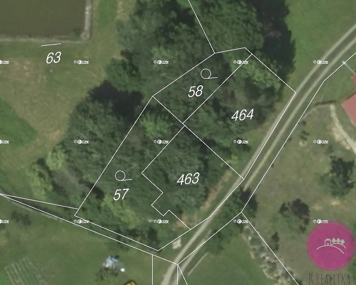 Prodej pozemku 554 m², Hartinkov