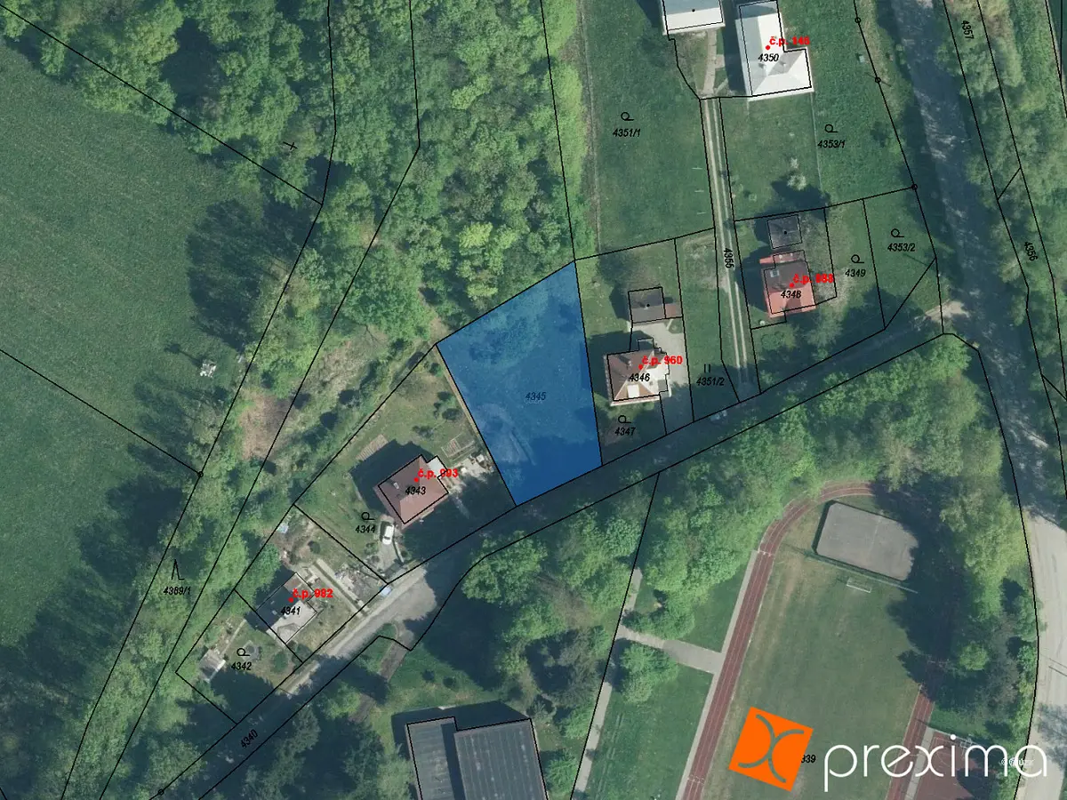 Prodej pozemku 524 m², Dětmarovice · okres Karviná