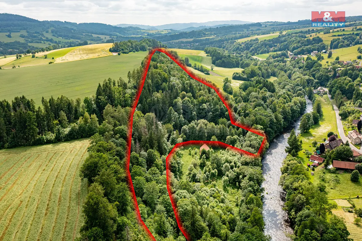 Prodej pozemku 36610 m², Peřimov · okres Semily