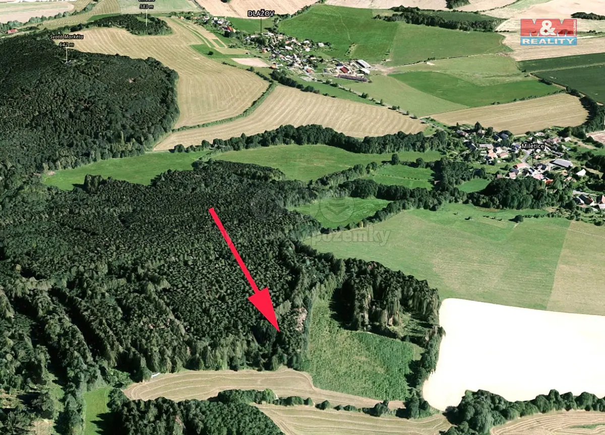 Prodej chaty / chalupy 1468 m², Dlažov · okres Klatovy