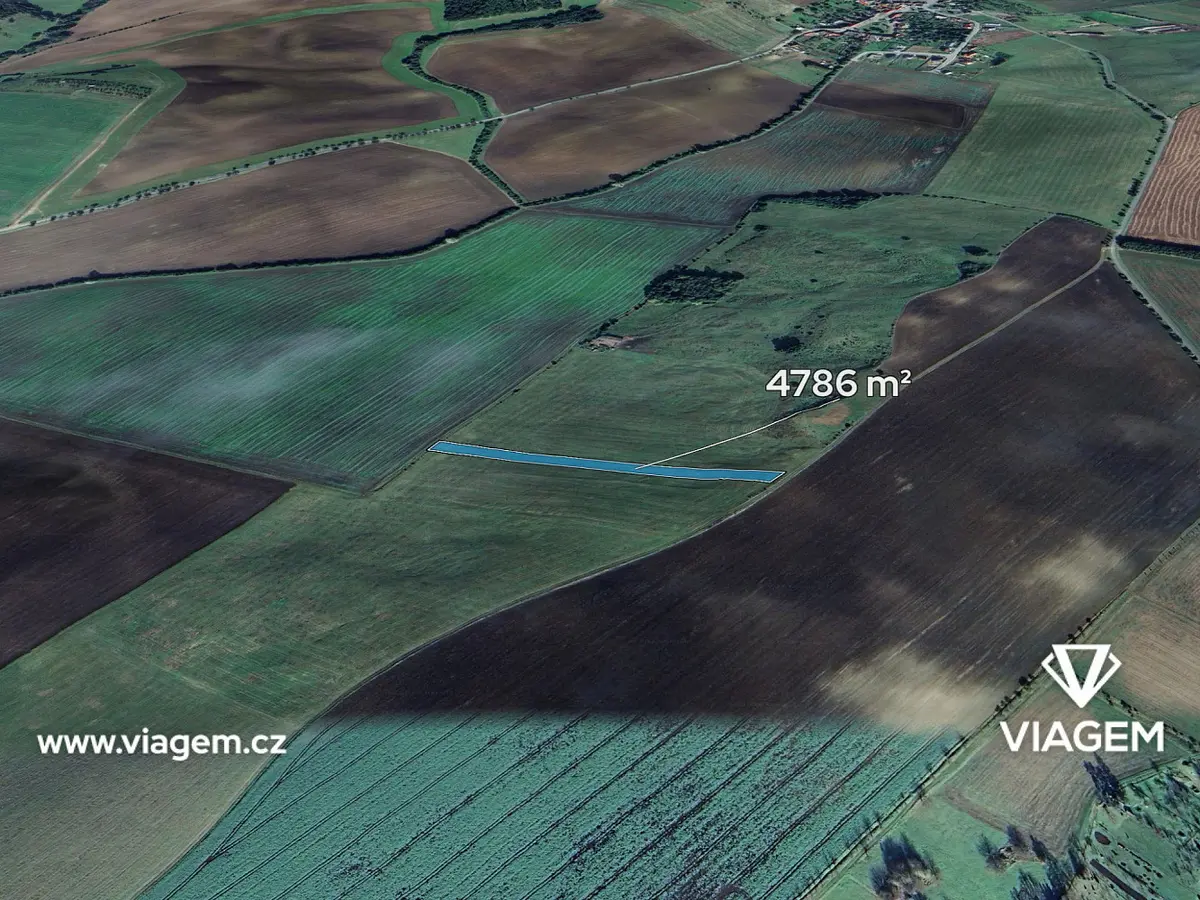 Prodej pozemku 786 m², Roštění · okres Kroměříž