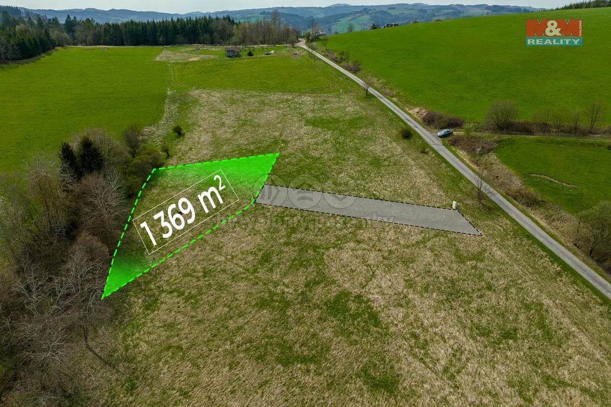 Prodej pozemku 1466 m², Růžďka · okres Vsetín