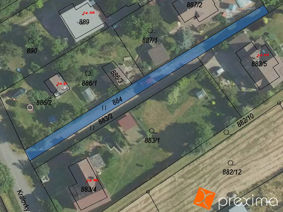 Prodej pozemku 103 m², Jince · okres Příbram