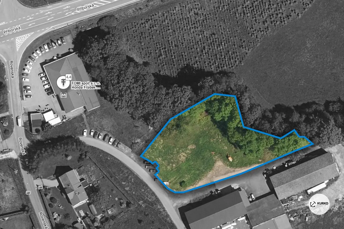 Pronájem pozemku 810 m², Zelinkovice – Lysůvky · Frýdek-Místek