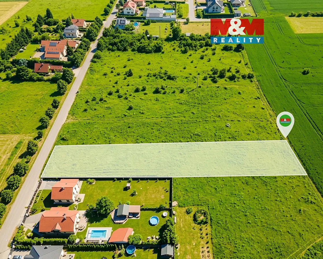 Prodej pozemku 904 m², Vědomice · okres Litoměřice