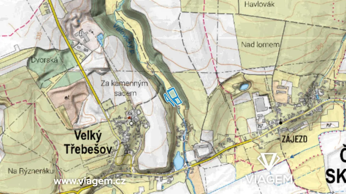 Prodej pozemku 549 m², Velký Třebešov · okres Náchod