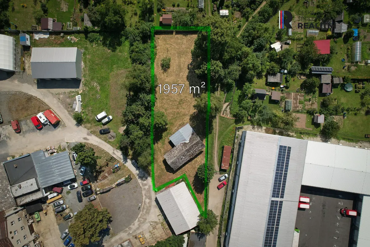 Prodej pozemku 1957 m², Blanická · Šumperk