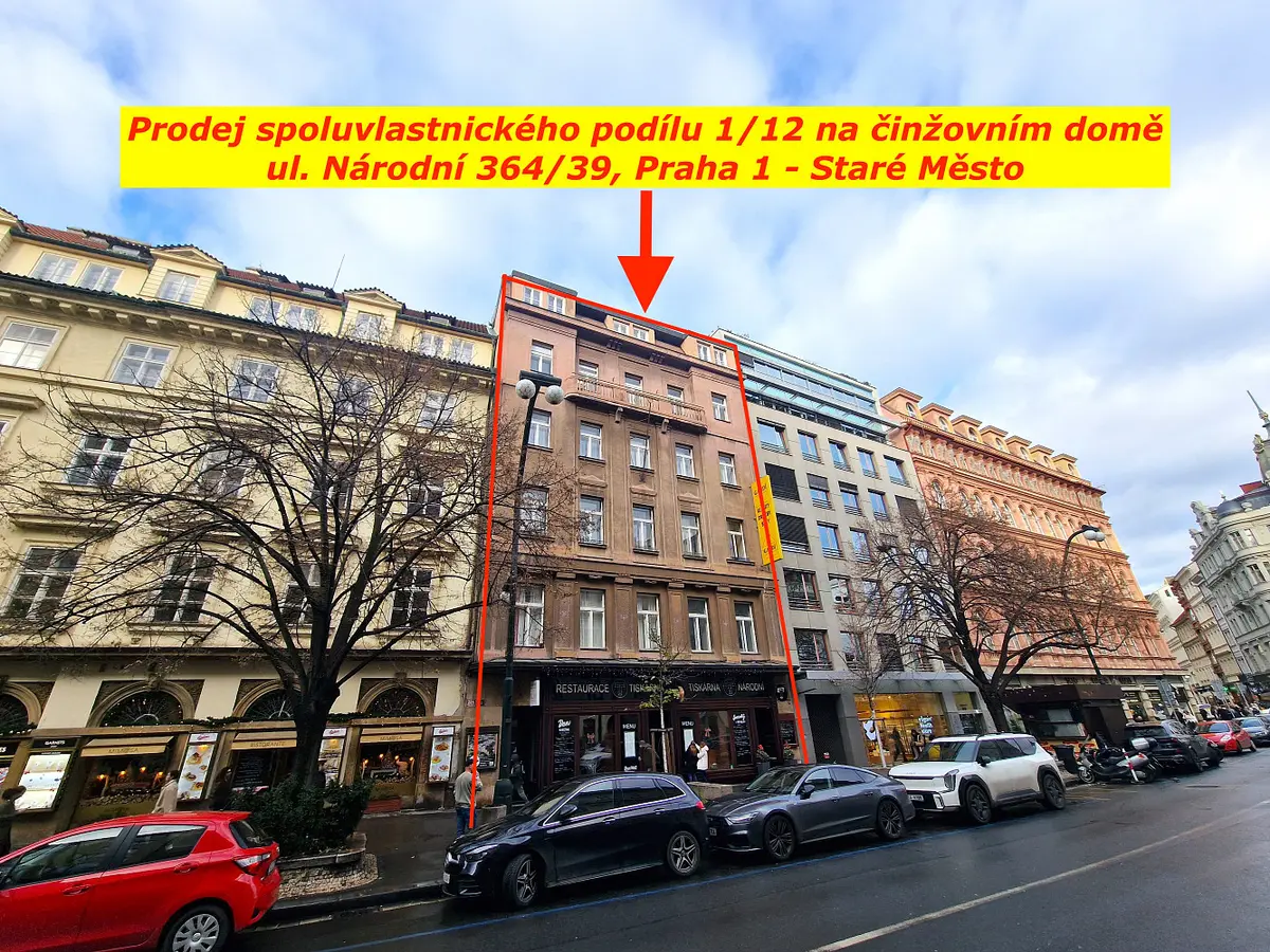 Prodej komerčního prostoru 1476 m², Národní · Staré Město