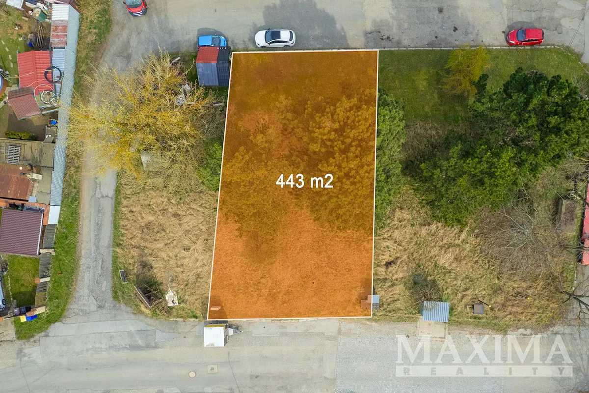 Prodej pozemku 443 m², Jižní · Slavonín · Olomouc
