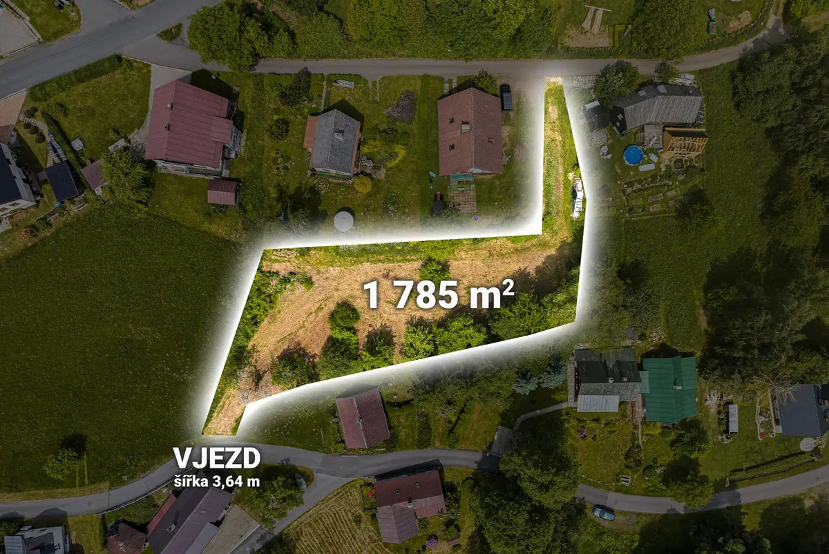 Prodej pozemku 785 m², Vysoké nad Jizerou · okres Semily