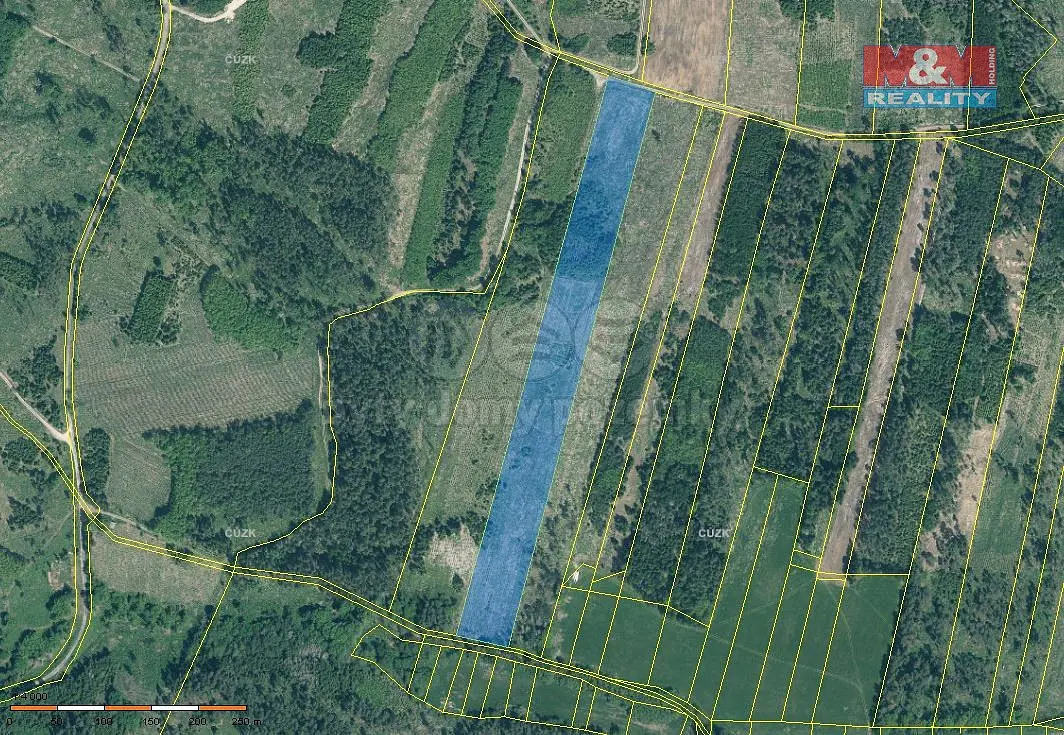 Prodej pozemku 230 m², Jetětice · okres Písek