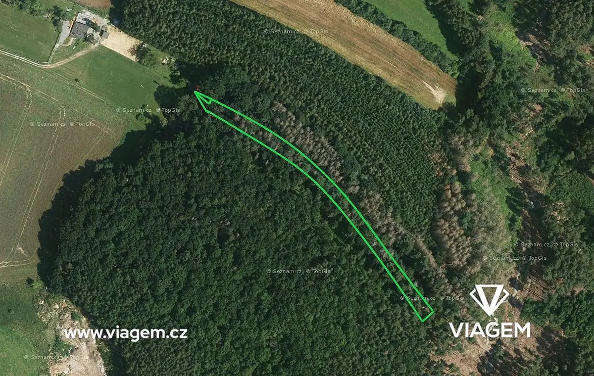 Prodej pozemku 1508 m², Boskovice · okres Blansko