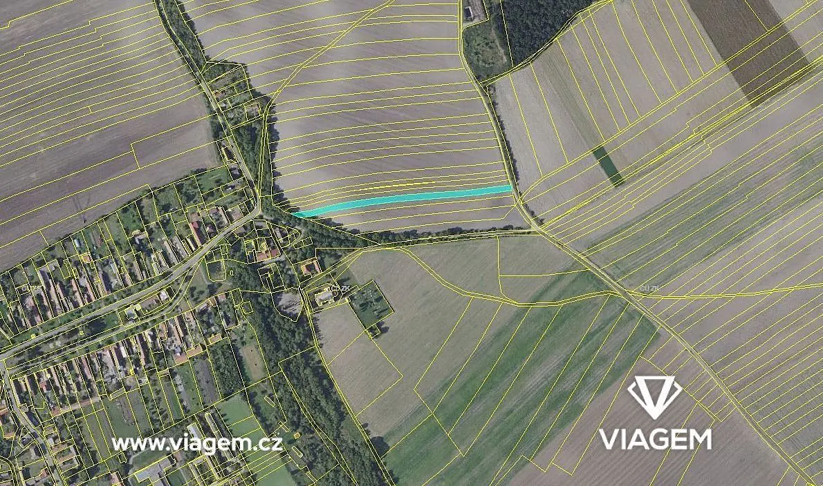 Prodej pozemku 823 m², Vrbice · okres Nymburk