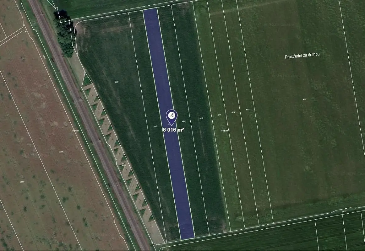 Prodej pozemku 5157 m², Hulín · okres Kroměříž
