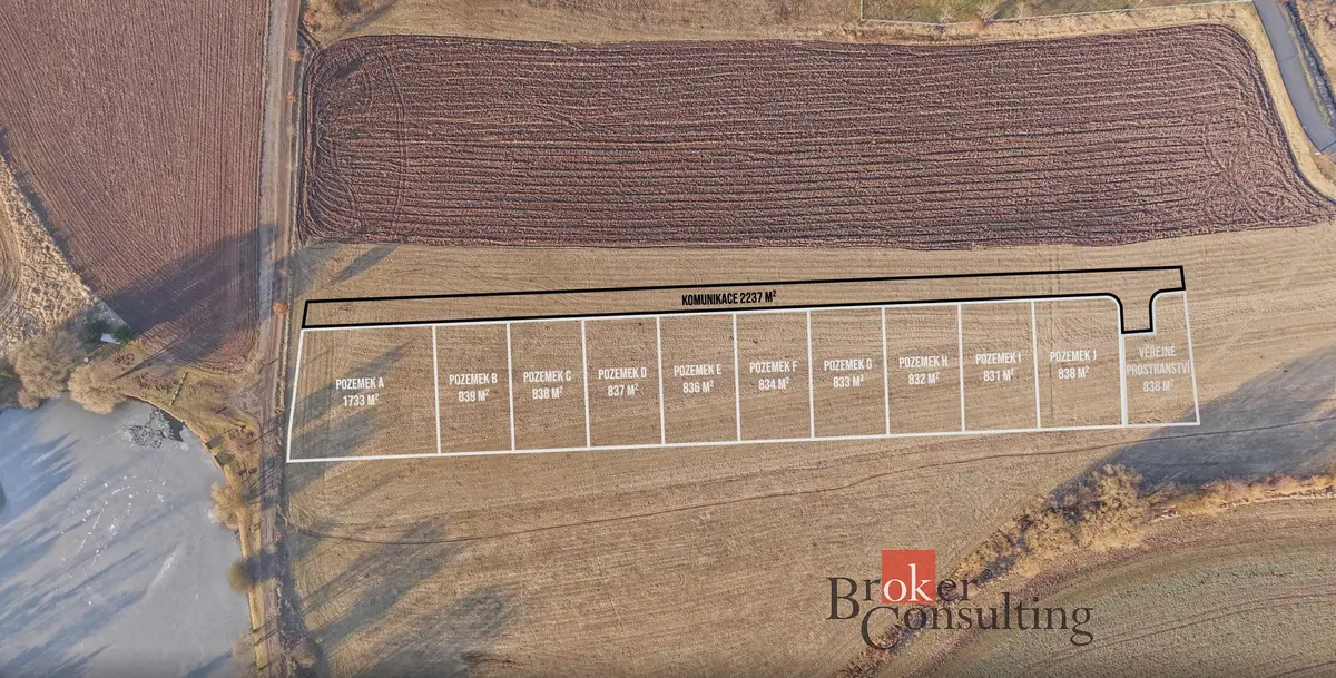 Prodej pozemku 377 m², Úherce · okres Plzeň-sever