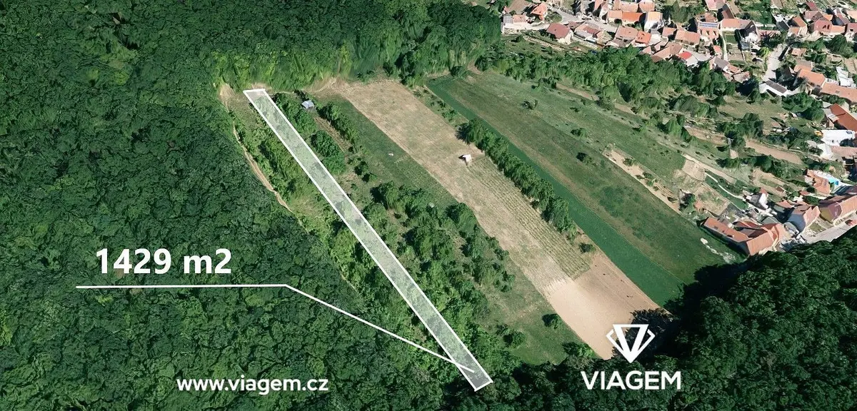 Prodej pozemku 857 m², Klobouky u Brna · okres Břeclav