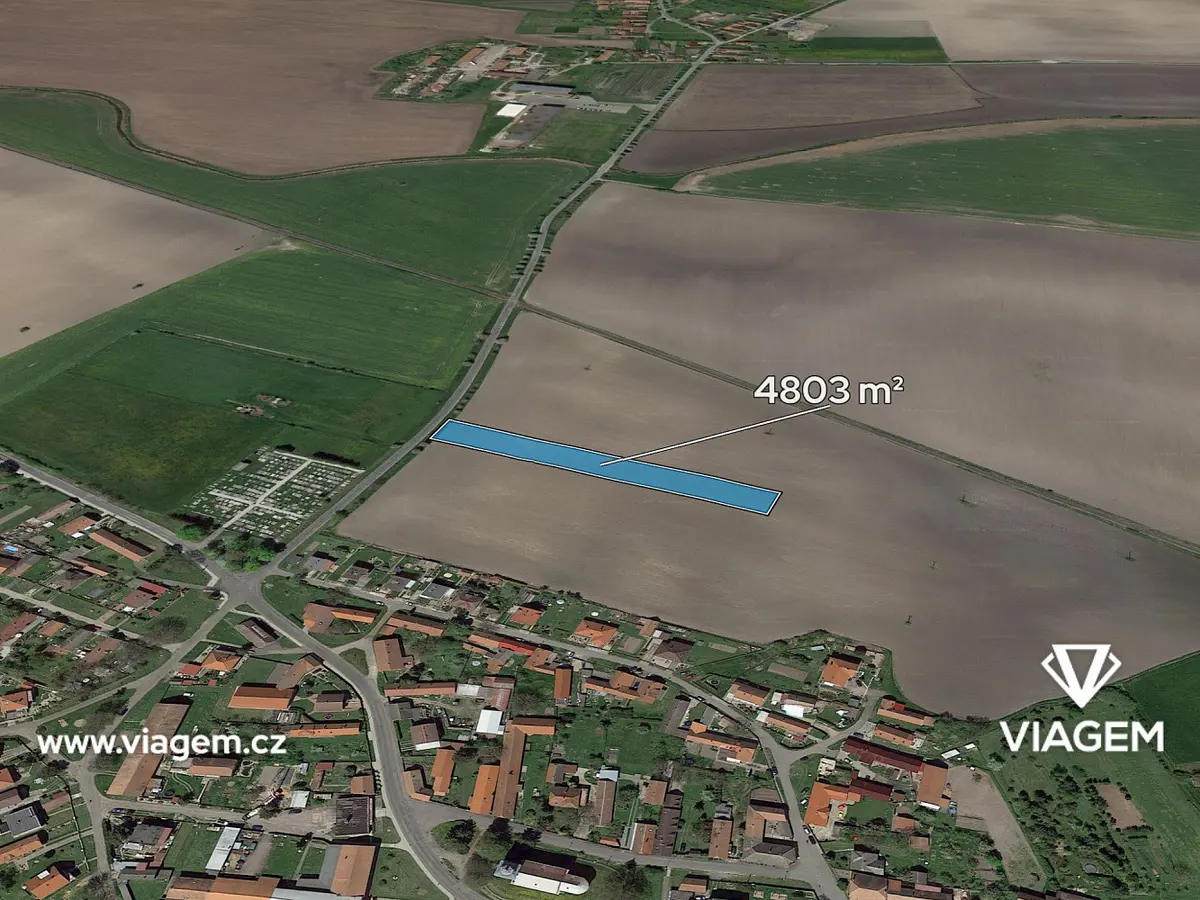 Prodej pozemku 1601 m², Běrunice · okres Nymburk
