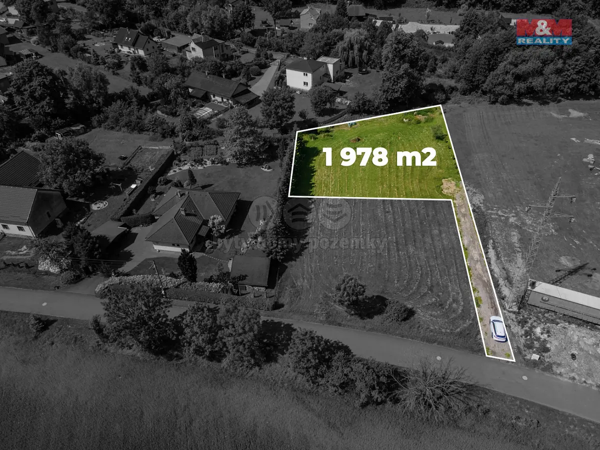 Prodej pozemku 978 m², Rychaltice · Hukvaldy
