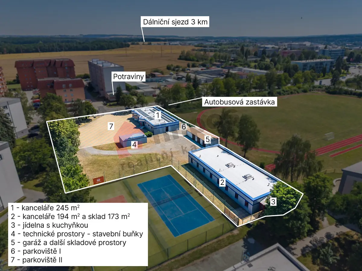 Pronájem komerčního prostoru 712 m², Průmyslová · Sezimovo Ústí
