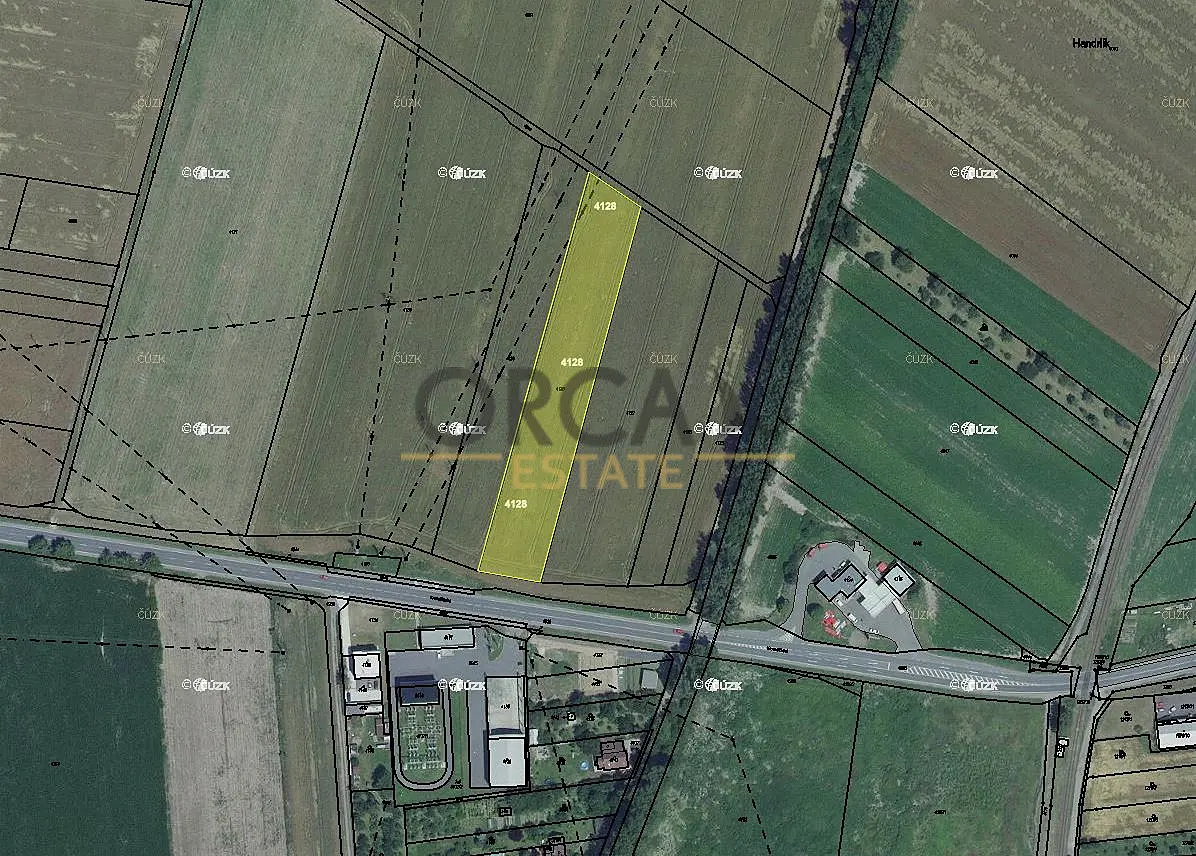 Prodej pozemku 1021 m², Hulín · okres Kroměříž