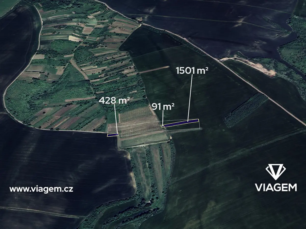 Prodej pozemku 224 m², Uherčice · okres Břeclav