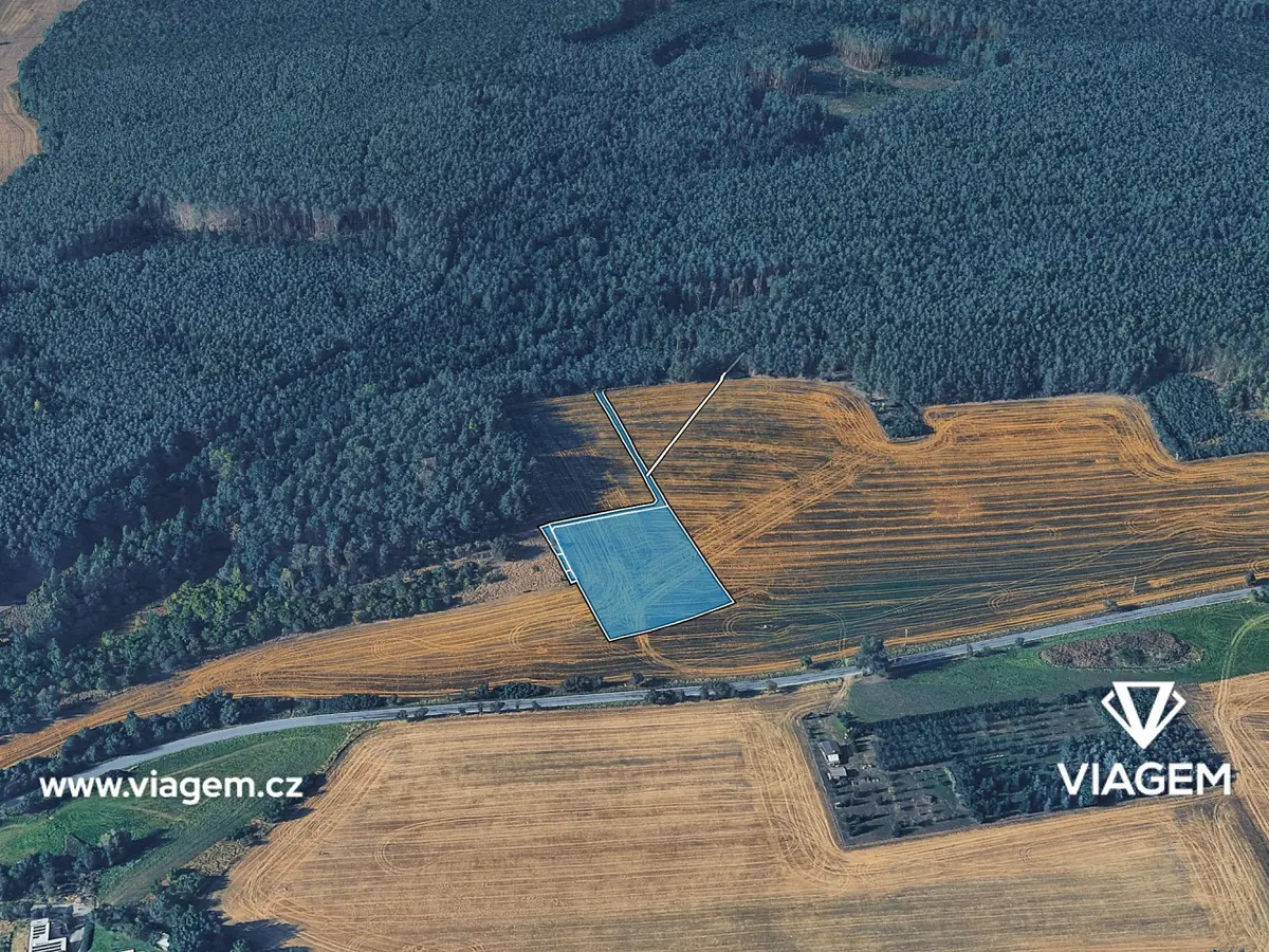 Prodej pozemku 2643 m², Nekmíř · okres Plzeň-sever