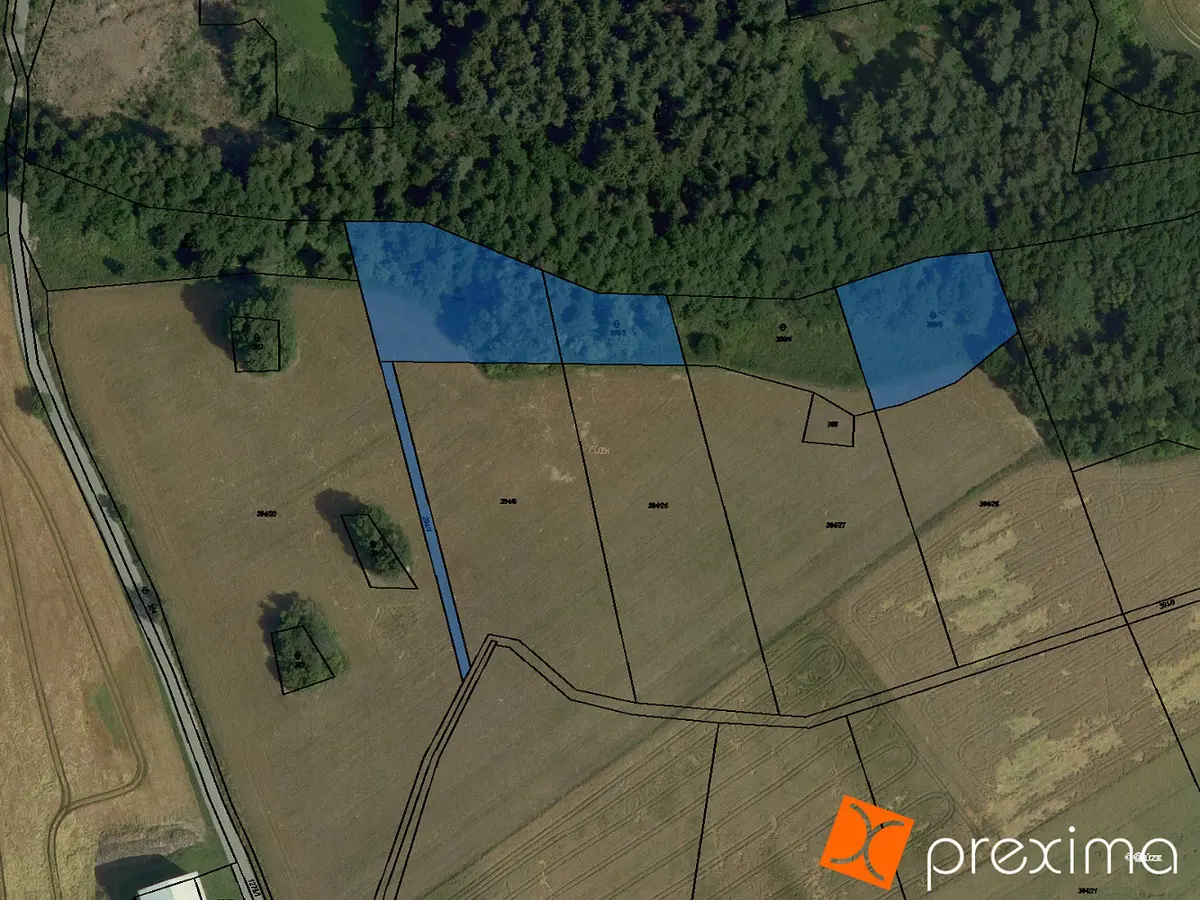 Prodej pozemku 1134 m², Věchnov · okres Žďár nad Sázavou