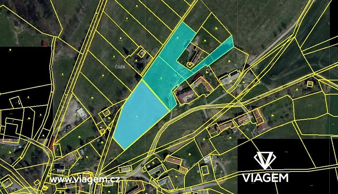Prodej pozemku 460 m², Hvožďany · okres Příbram