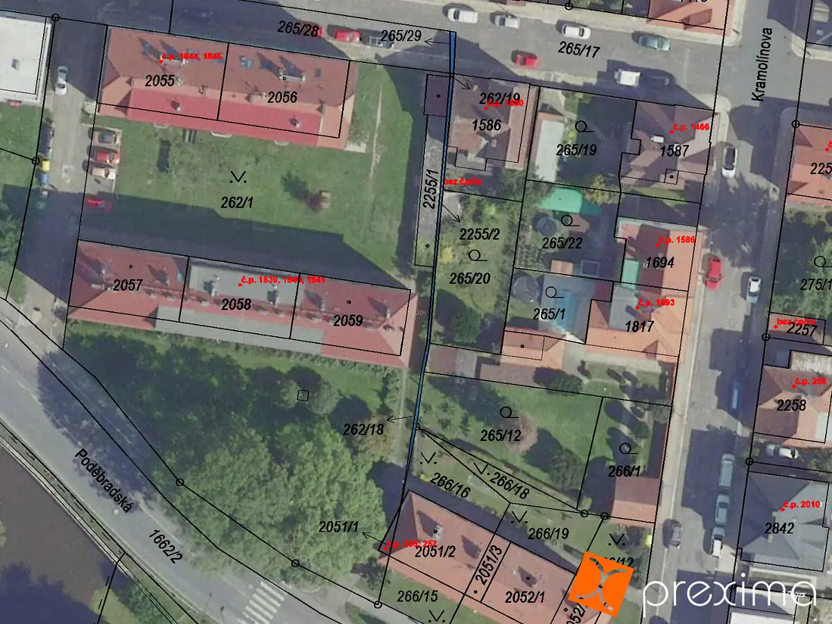 Prodej pozemku 14 m², Nymburk